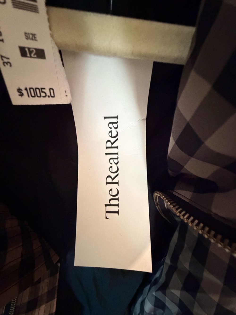 Sonia Rykiel Brown Plaid Drawstring Long Utility Jacket Trench Duster $1005 MSRP - Picture 8 of 9